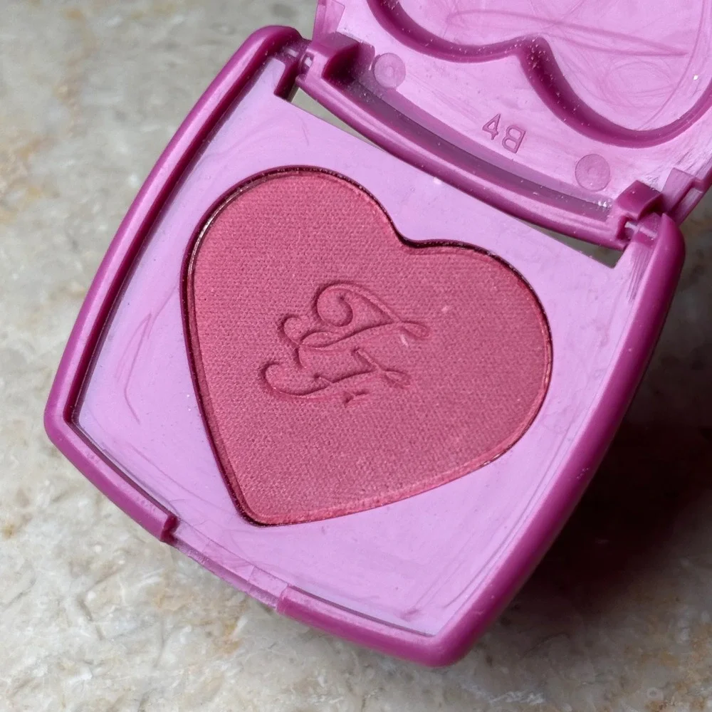 Too Faced Love Flush Blush 0.07oz Your Love Is King Pink Berry Mini Compact